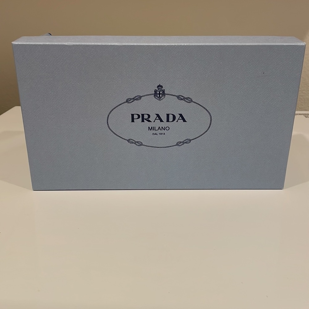 Prada Black Patent Leather & Leopard Calfskin Block Heel - Picture 12 of 13